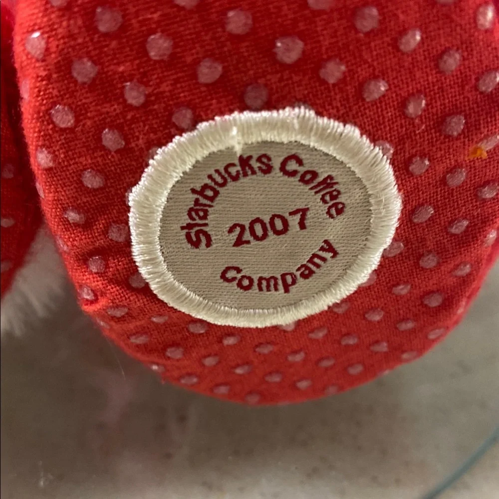 Starbucks Pink Pajama Bearista Bear with Teddy bear coffee
